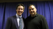 Joel Osteen and Rafael Calderon